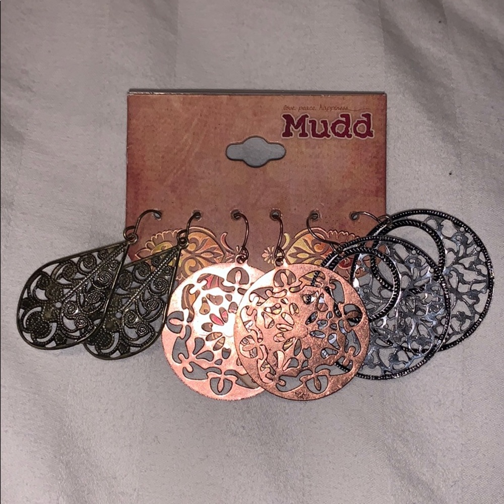 Brand New 3 pairs of Earrings